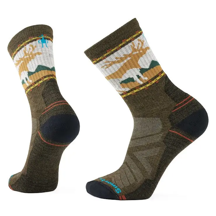 Hike Mountain Moose Crew Socks - Light Cushion - Sw002686 1