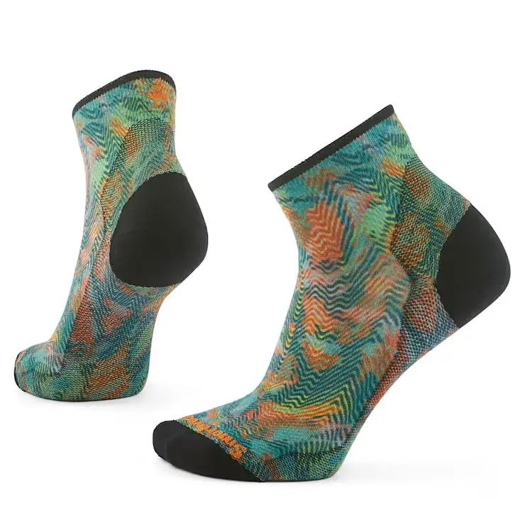 Bike Zero Cushion Jungle Music Print Ankle Socks (Women's) - Sw002704 1
