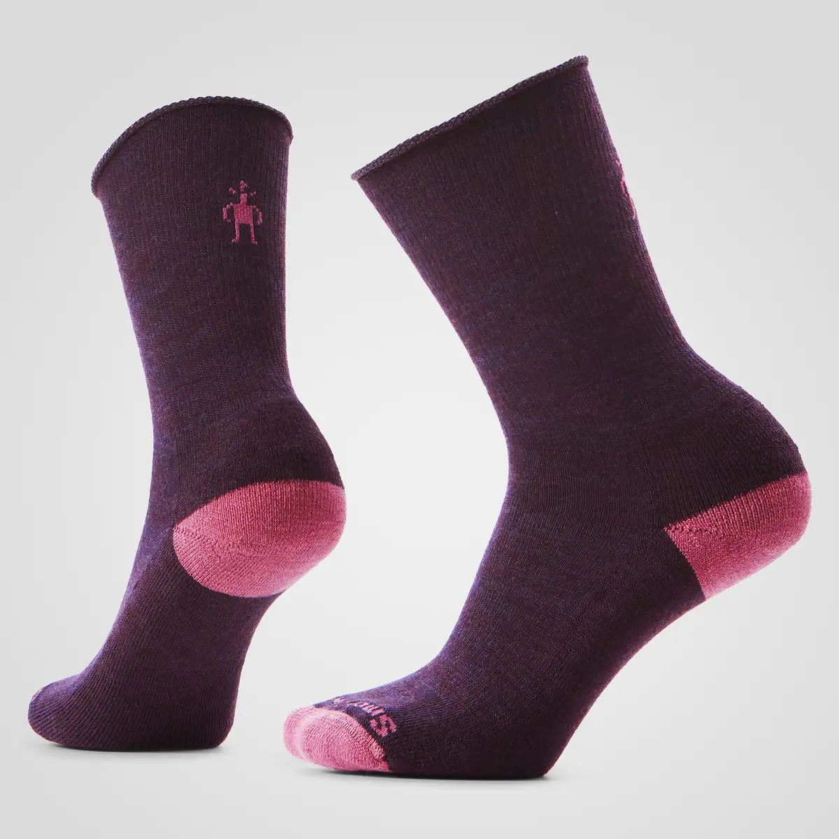 Everyday Roll Top Crew Socks - Light Cushion - Sw002883 1