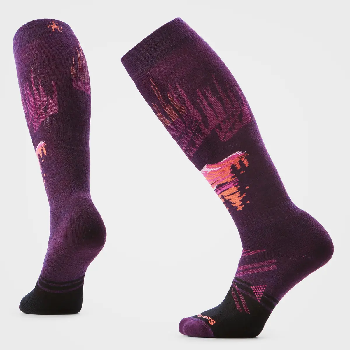 Ski Alpine Auroras Over The Calf Socks - Full Cushion (Women's) - Sw002908 3