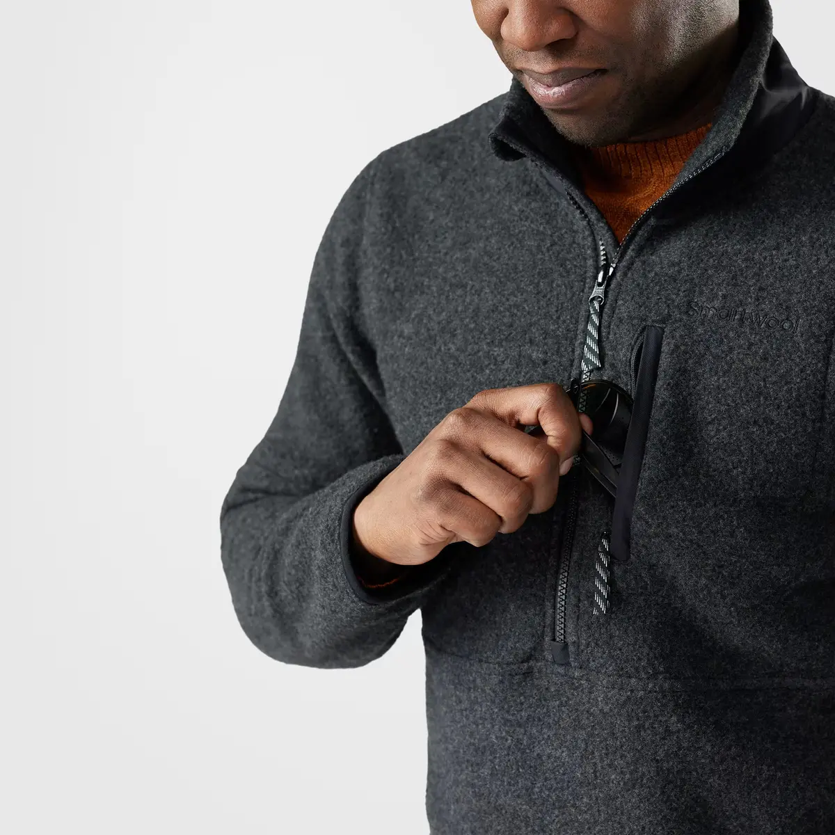 Second Cut Fleece 1/2 Zip (Men's) - Sw002958 8