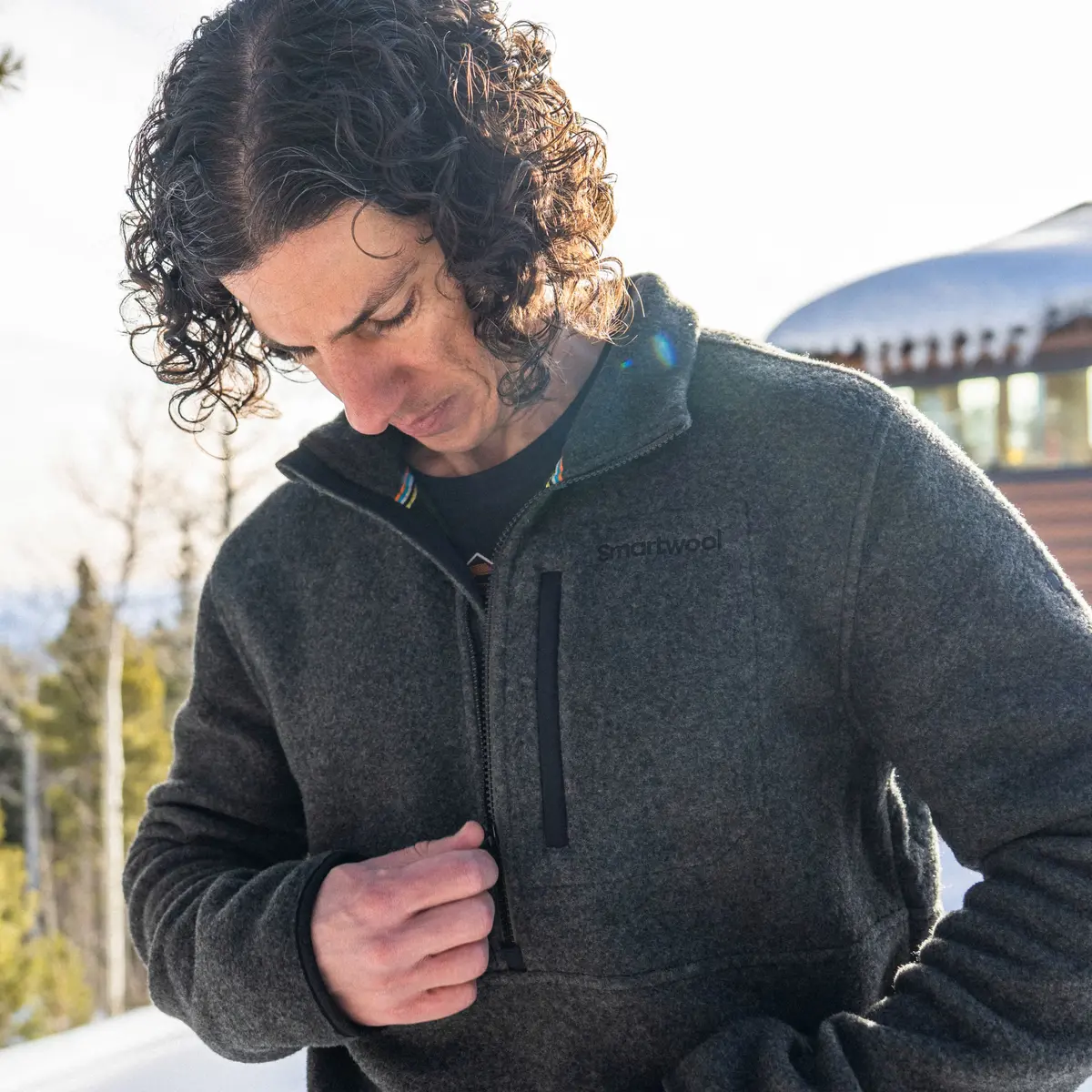 Second Cut Fleece 1/2 Zip (Men's) - Sw002958 3
