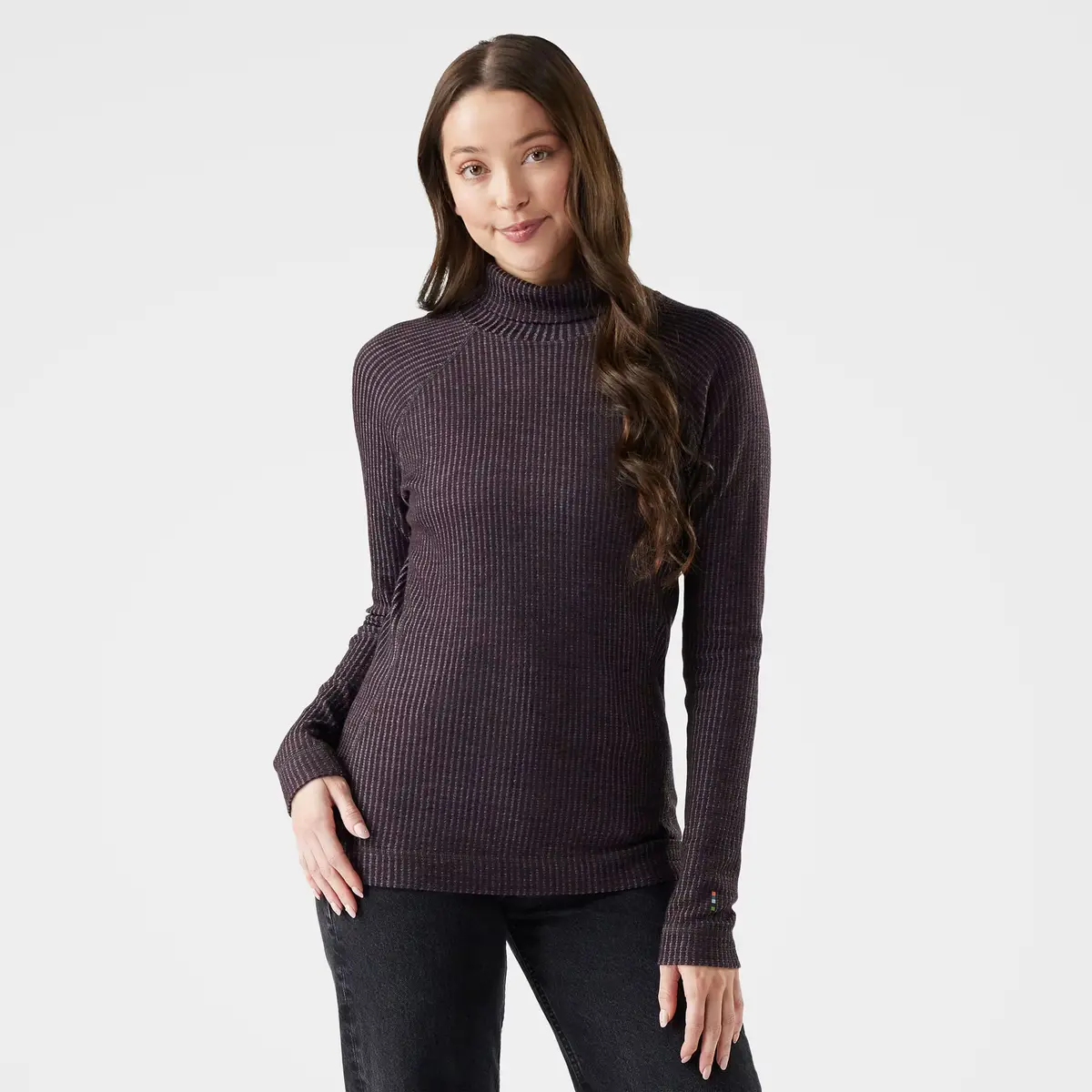 Thermal Merino Rib Turtleneck (Women's) - Sw016690 1