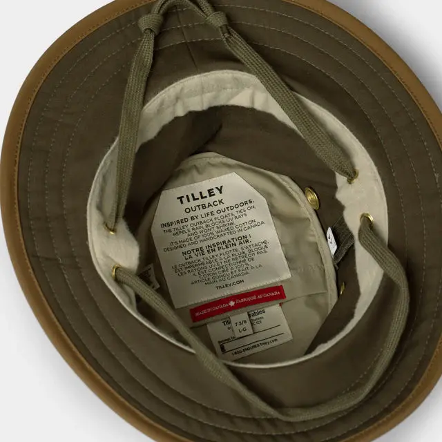 Twc7 Outback Waxed Cotton Hat 14