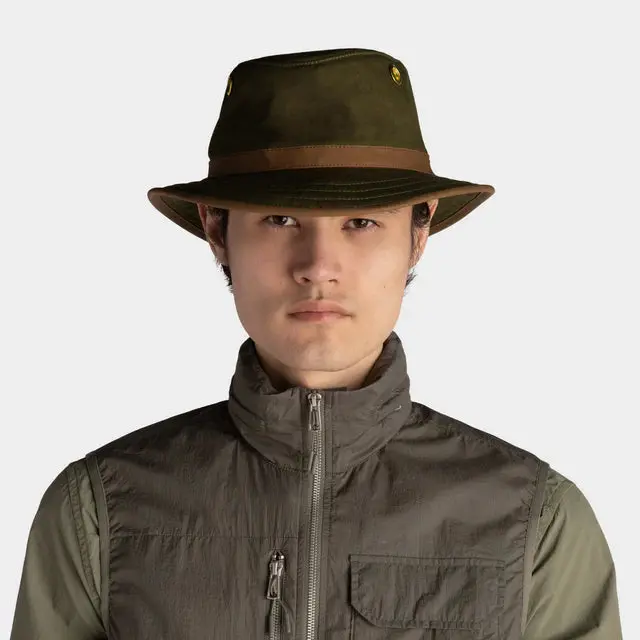 Twc7 Outback Waxed Cotton Hat 10