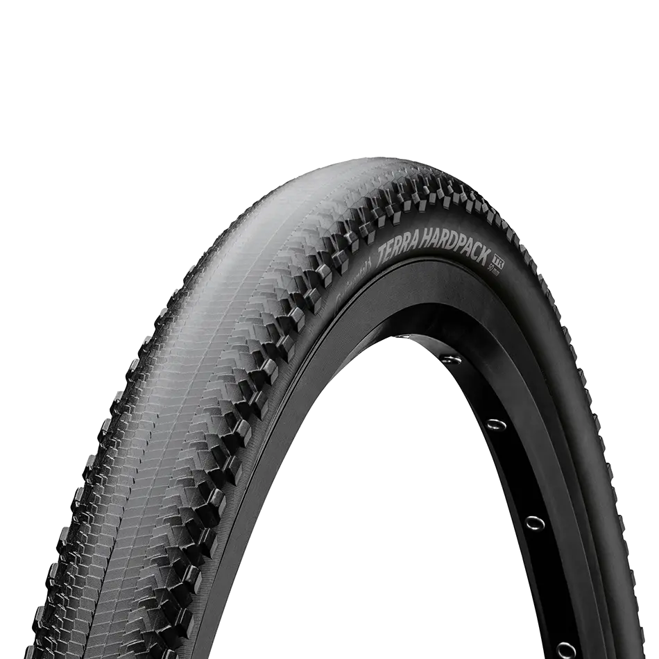 Terra Hardpack Tire - 700 X 50, Tubeless, Folding, Black, Puregrip, Shieldwall System 1