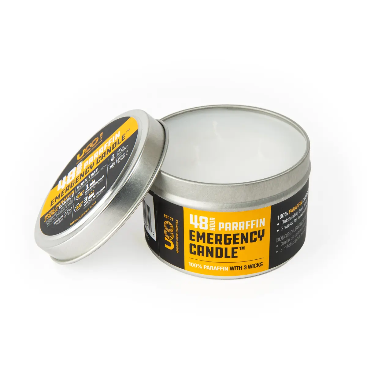 48-Hour Emergency Candle, Paraffin 1