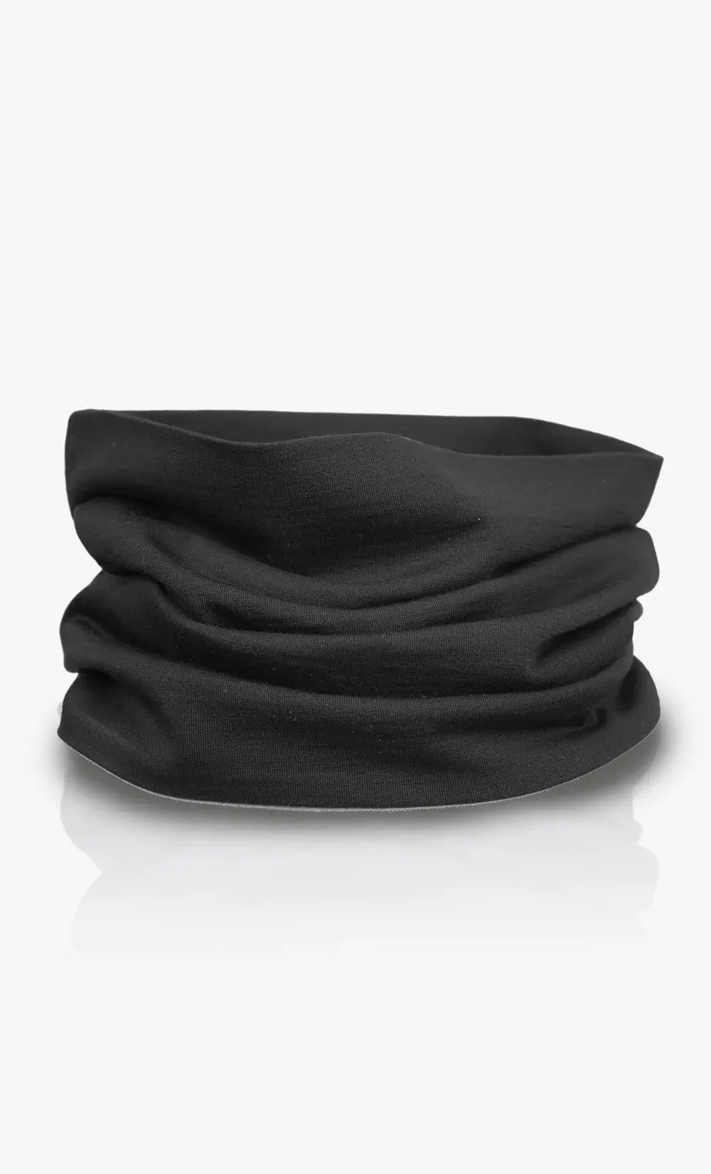Merino Neck Warmer - Double - Black - Past Season 1