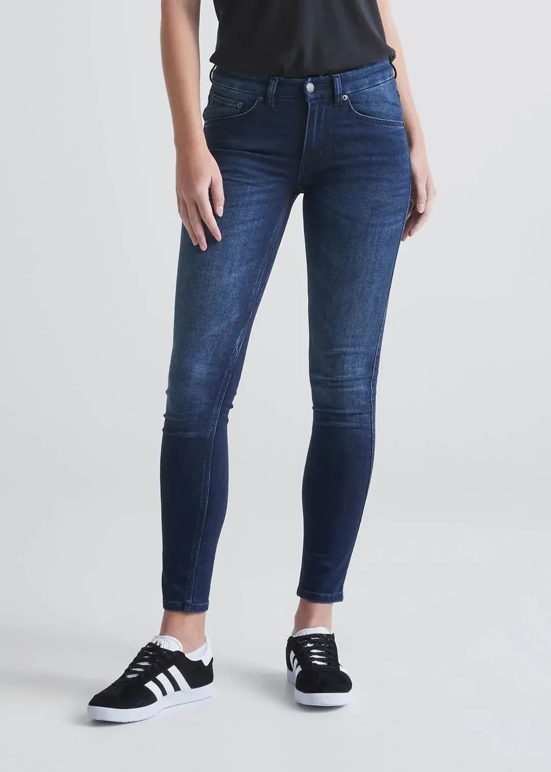 Performance Denim Mid Rise Skinny Jeans (Women's) - Wflk4206 - Past Season 1