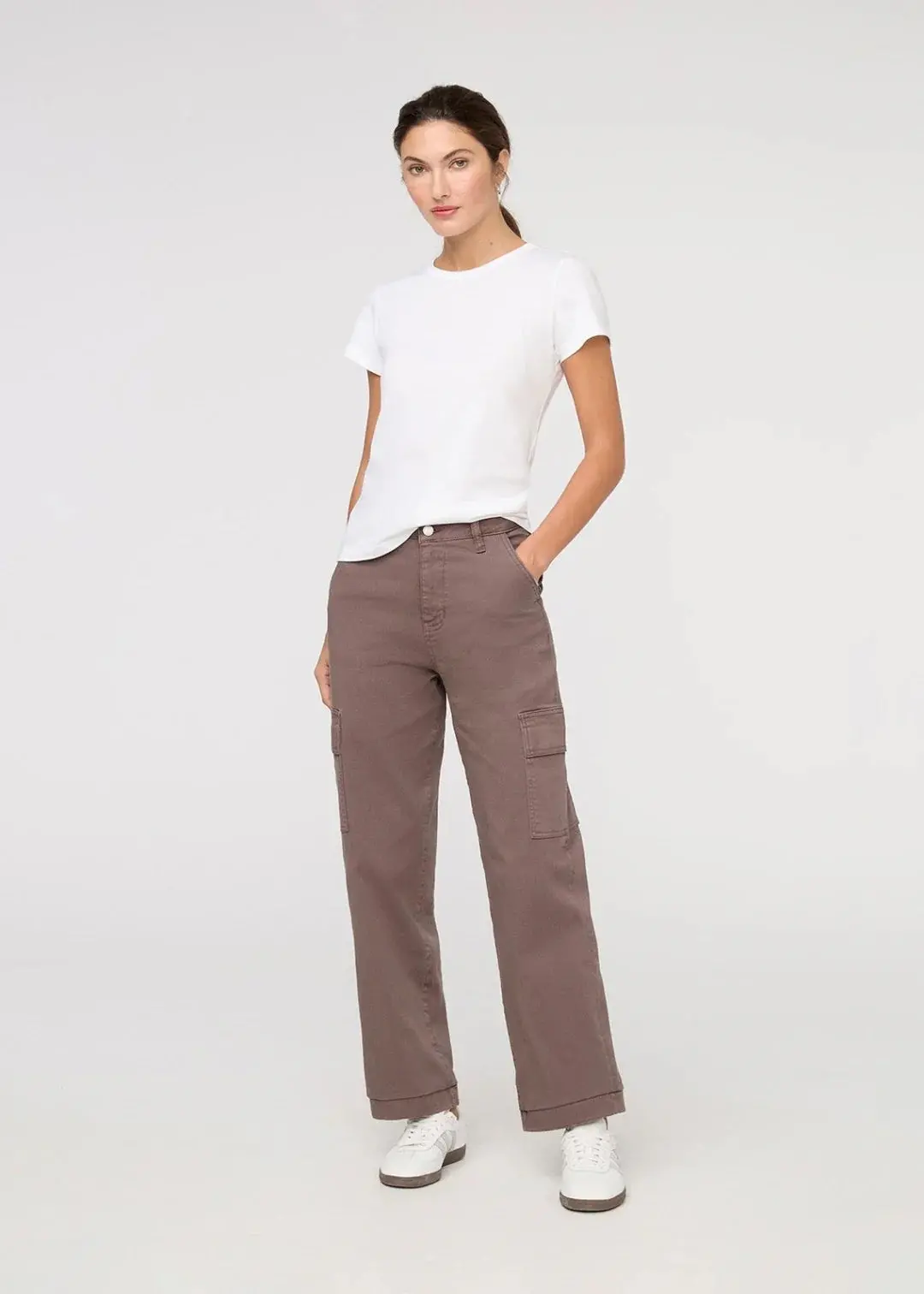 Luxtwill High Rise Cargo Pant (Women's) 1