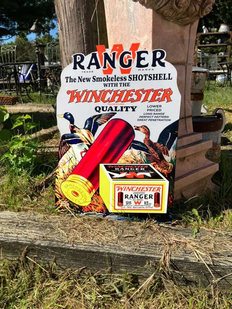 Winchester Ranger Steel Sign 1