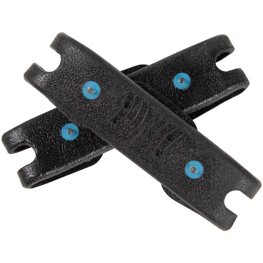 Quick Trax - Studded Traction Aid Shoe Bands 1