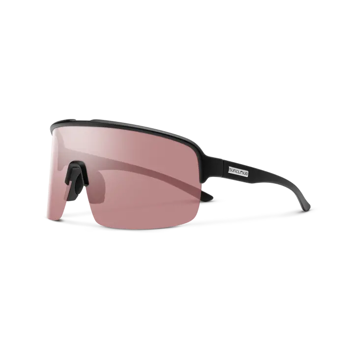 Amplify - Matte Black + Polarized Low Light Rose Lens 1