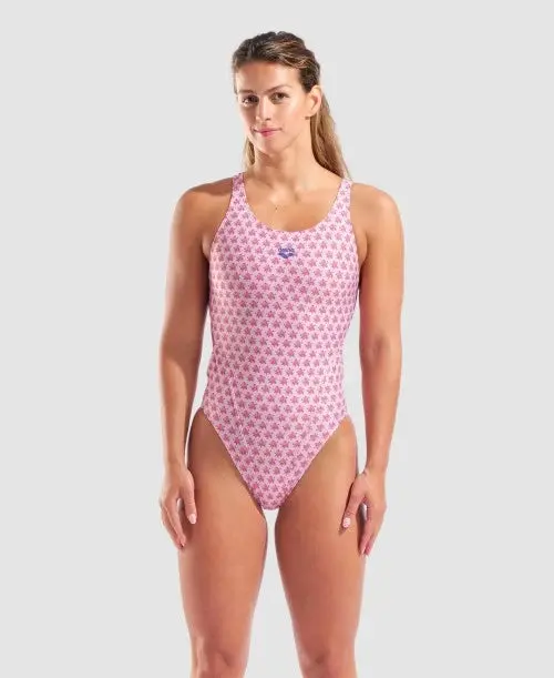 Swim Tech Back Bouquet Swimsuit (Women's) 1