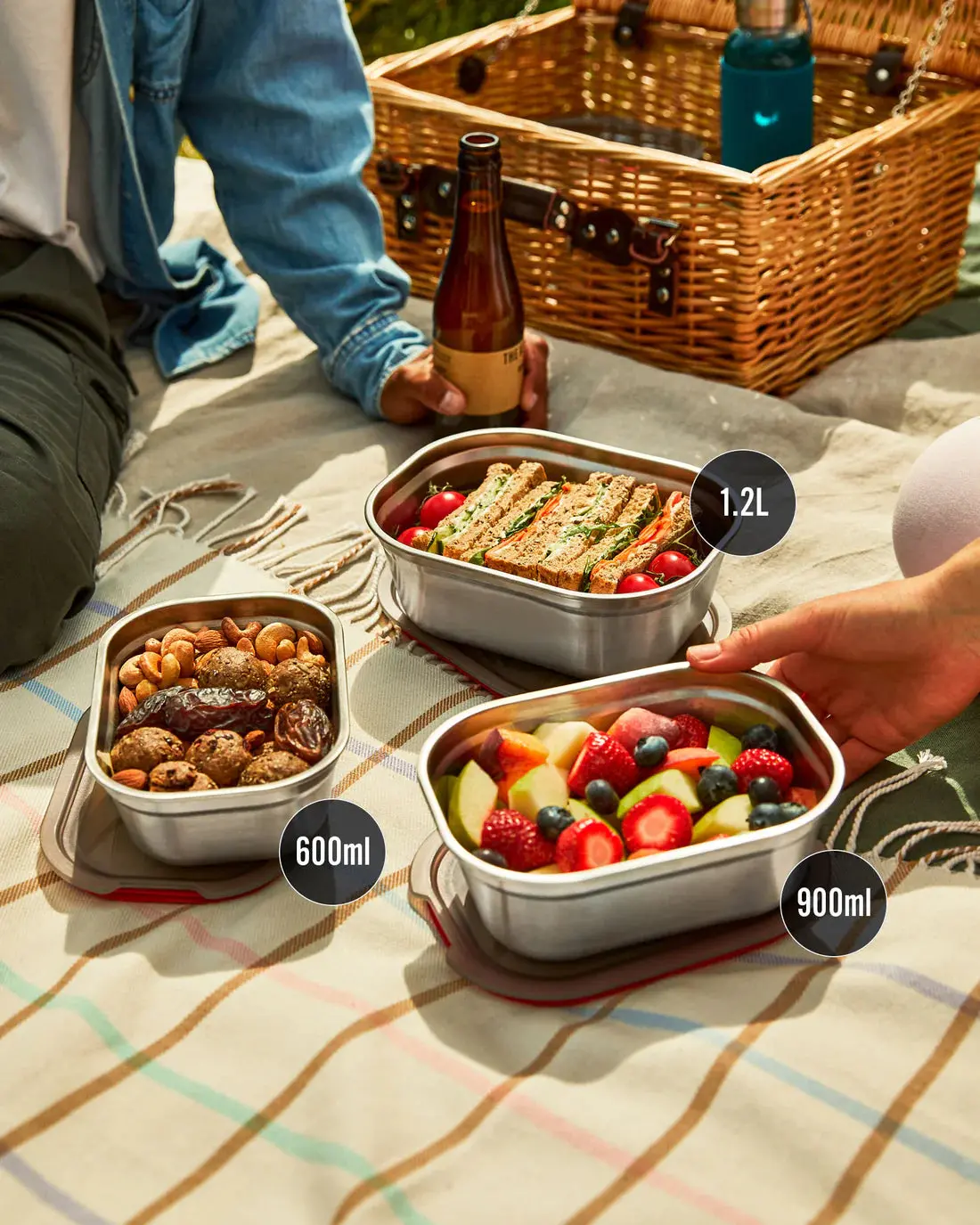 Steel Food Box - Medium 2