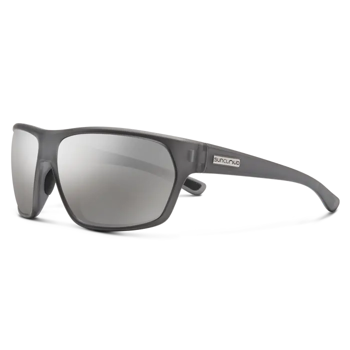 Boone - Matte Silver Grey + Polarized Silver Mirror Lens 1