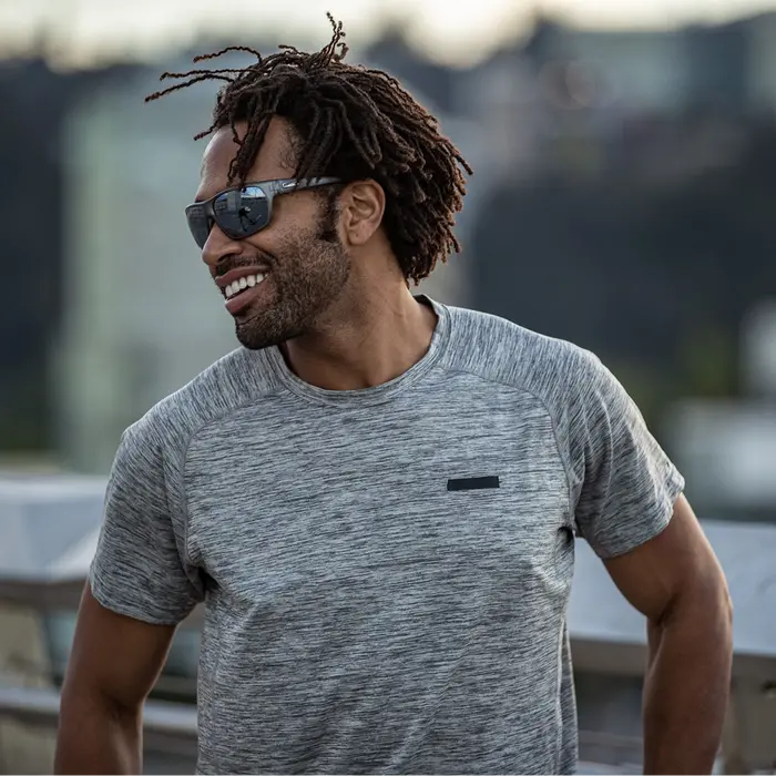 Boone - Matte Silver Grey + Polarized Silver Mirror Lens 2