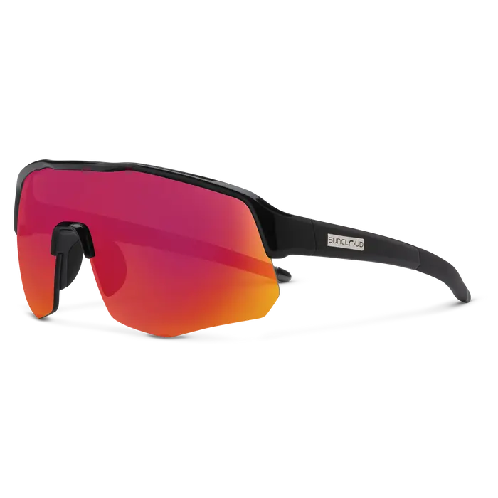 Cadence - Black + Polarized Red Mirror Lens 1