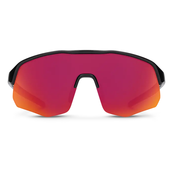 Cadence - Black + Polarized Red Mirror Lens 2