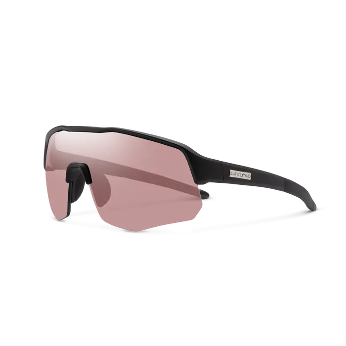 Cadence - Matte Black + Low Light Rose Lens 1