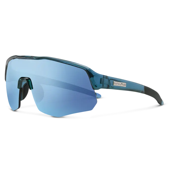 Cadence - Matte Crystal Marine + Polarized Aqua Mirror Lens 1