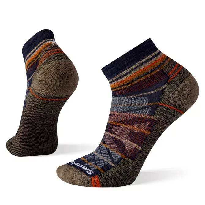 Hike Light Cushion Pattern Ankle Socks - Sw001612 4