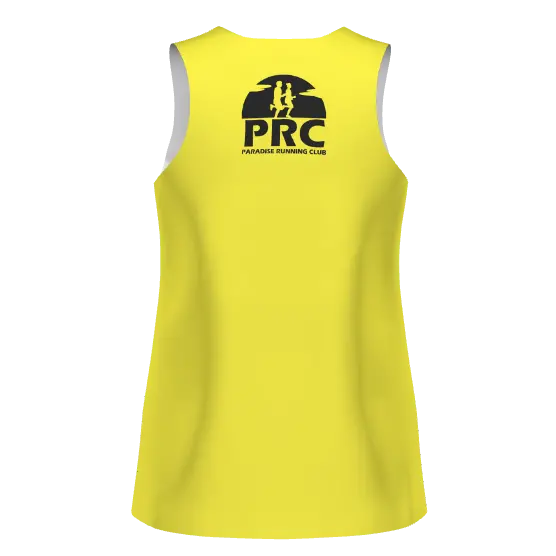 Paradise Running Club - Custom Sublimated Racer Singlet - Black/Yellow - (Women's) - Pre-Order 6