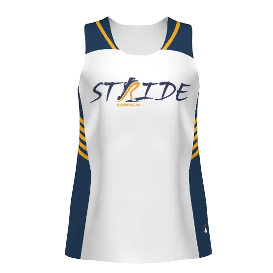 Stride Running Nl - Custom Sublimated Racer Singlet (Women's) - Pre-Order 3
