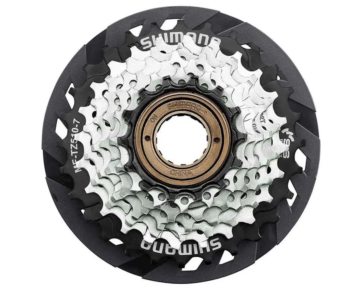 Tz510 Freewheels - Silver/Black - 7 Speed - 14-28T 1