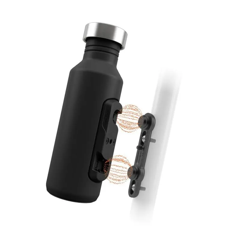 600Ml Twist Steel Bottle W/ Mount And Bike Base 1