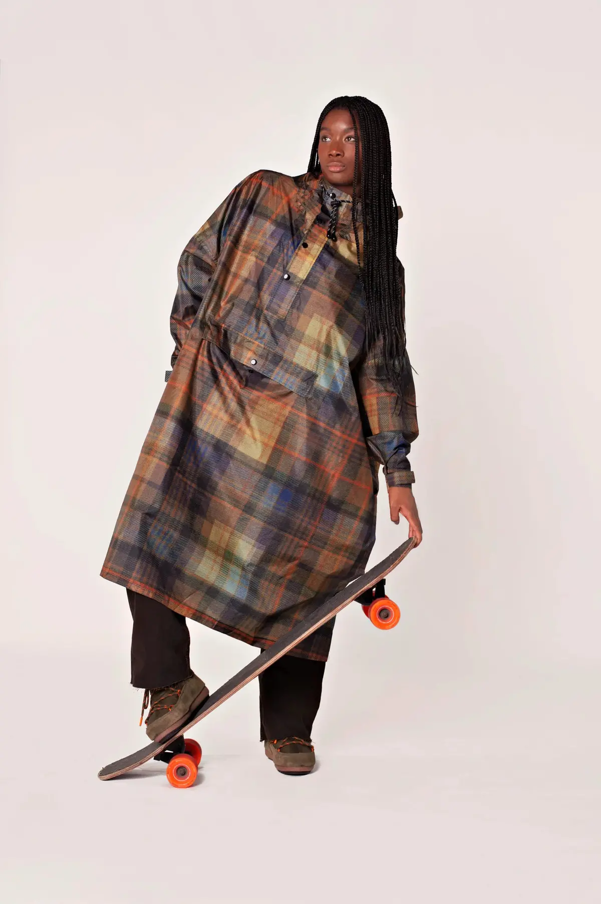 Tartan - Rain Poncho 1