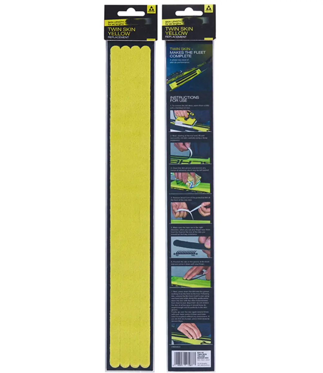 Twin Skin Replacement Strips Mohair Mix, Yellow - K51116 1