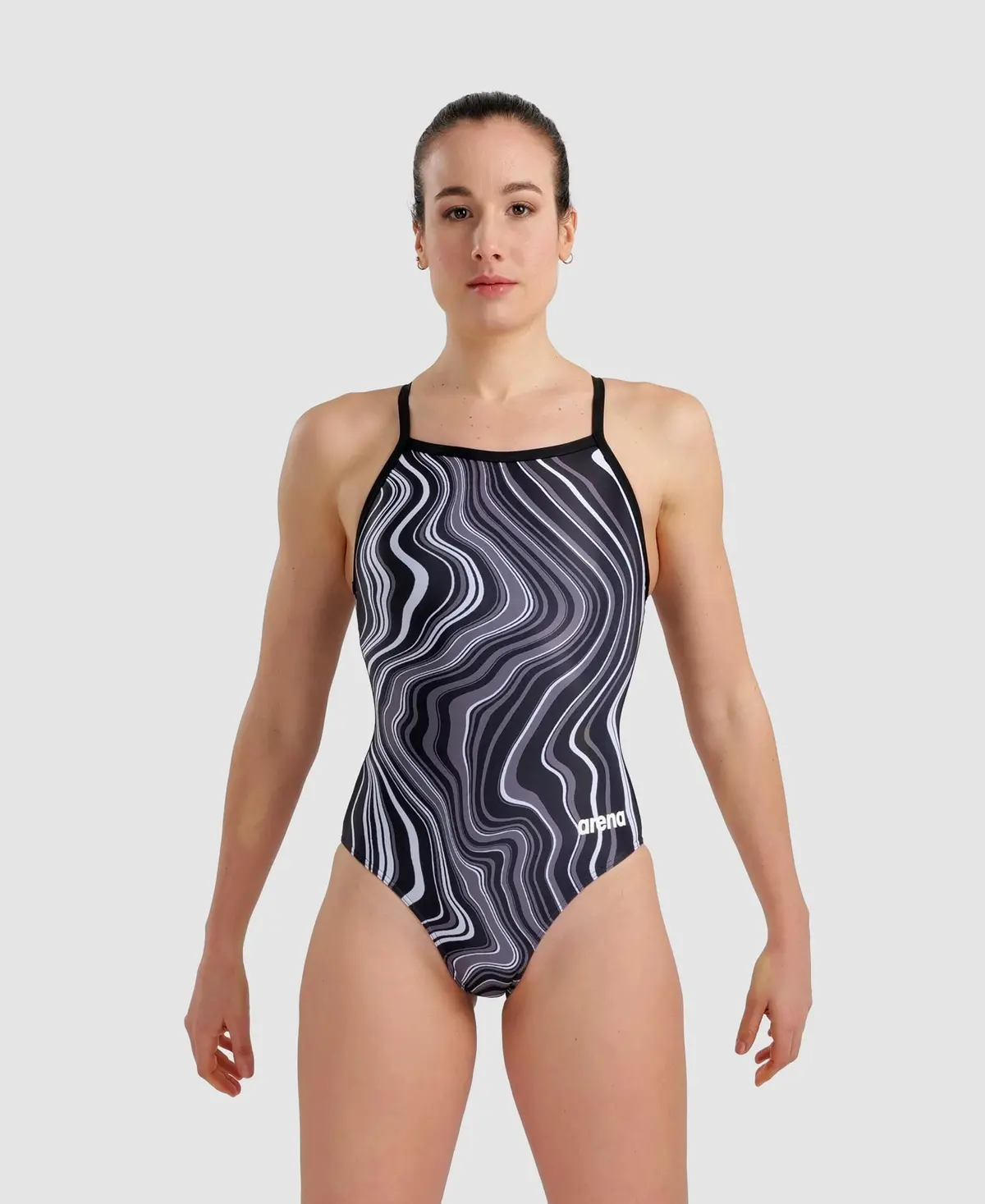 Marbled Lightdrop Back One Piece 6