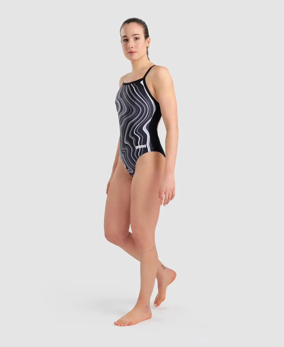Marbled Lightdrop Back One Piece 8
