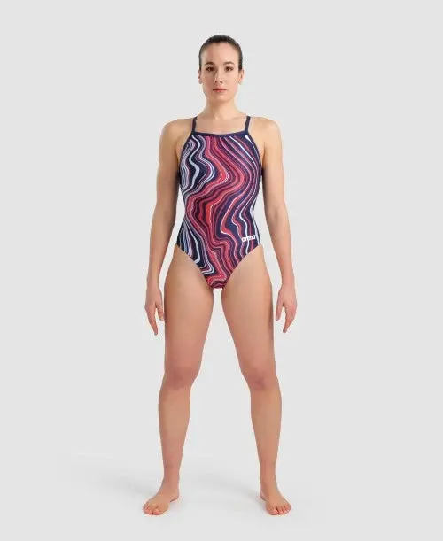 Marbled Lightdrop Back One Piece 13