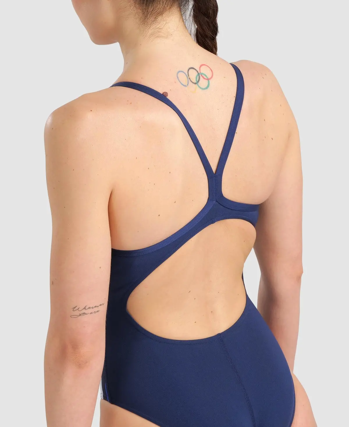 Marbled Lightdrop Back One Piece 5