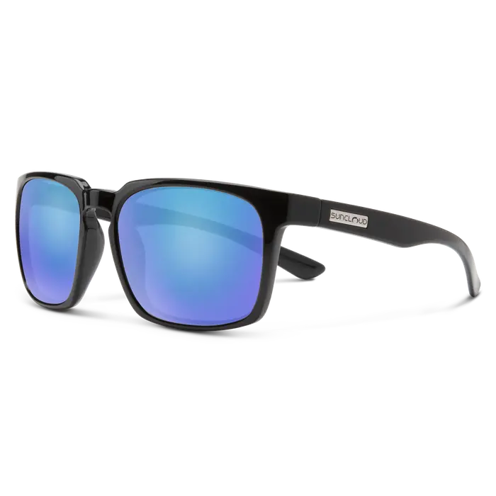 Hundo - Black + Polarized Blue Mirror 1