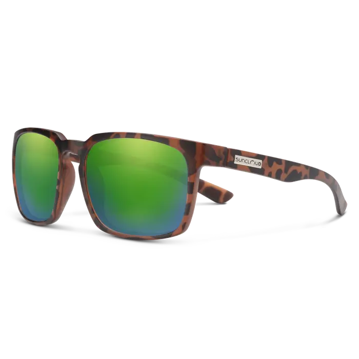 Hundo - Matte Tortoise + Polarized Green Mirror 1
