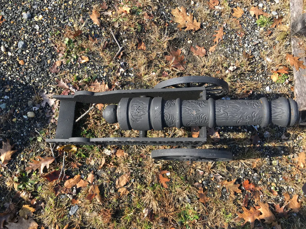 Cast Iron Cannon 1