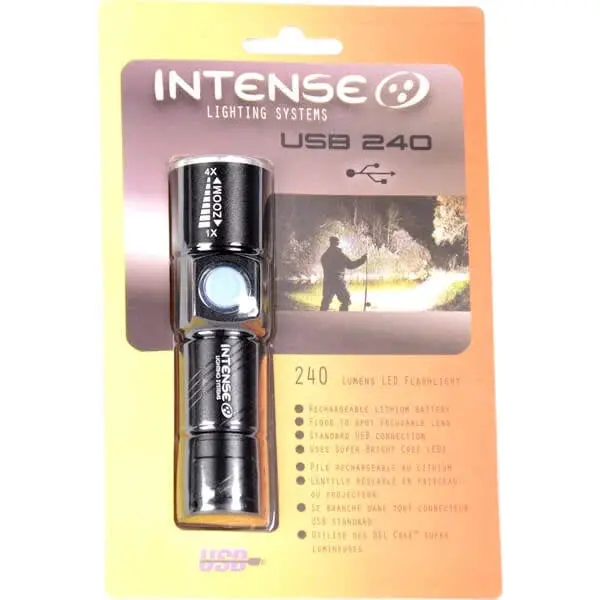 Usb Rechargeable Led Flashlight 1