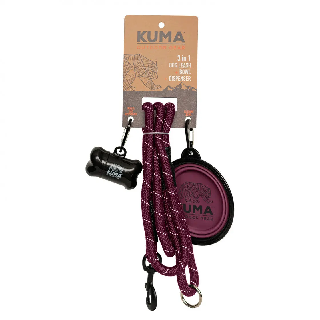 Kuma 3 In 1 Dog Leash - Past Season 5