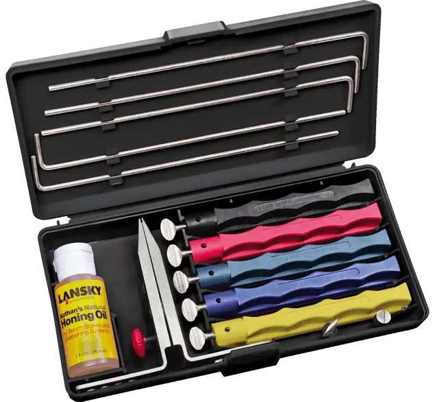 Deluxe 5-Stone Sharpening System 1