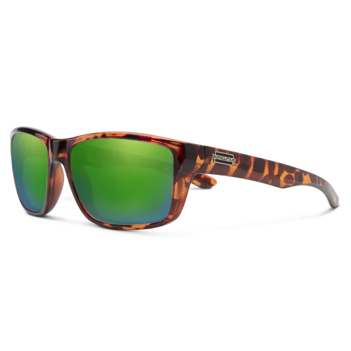 Mayor - Tortoise + Polarized Green Mirror Lens 1