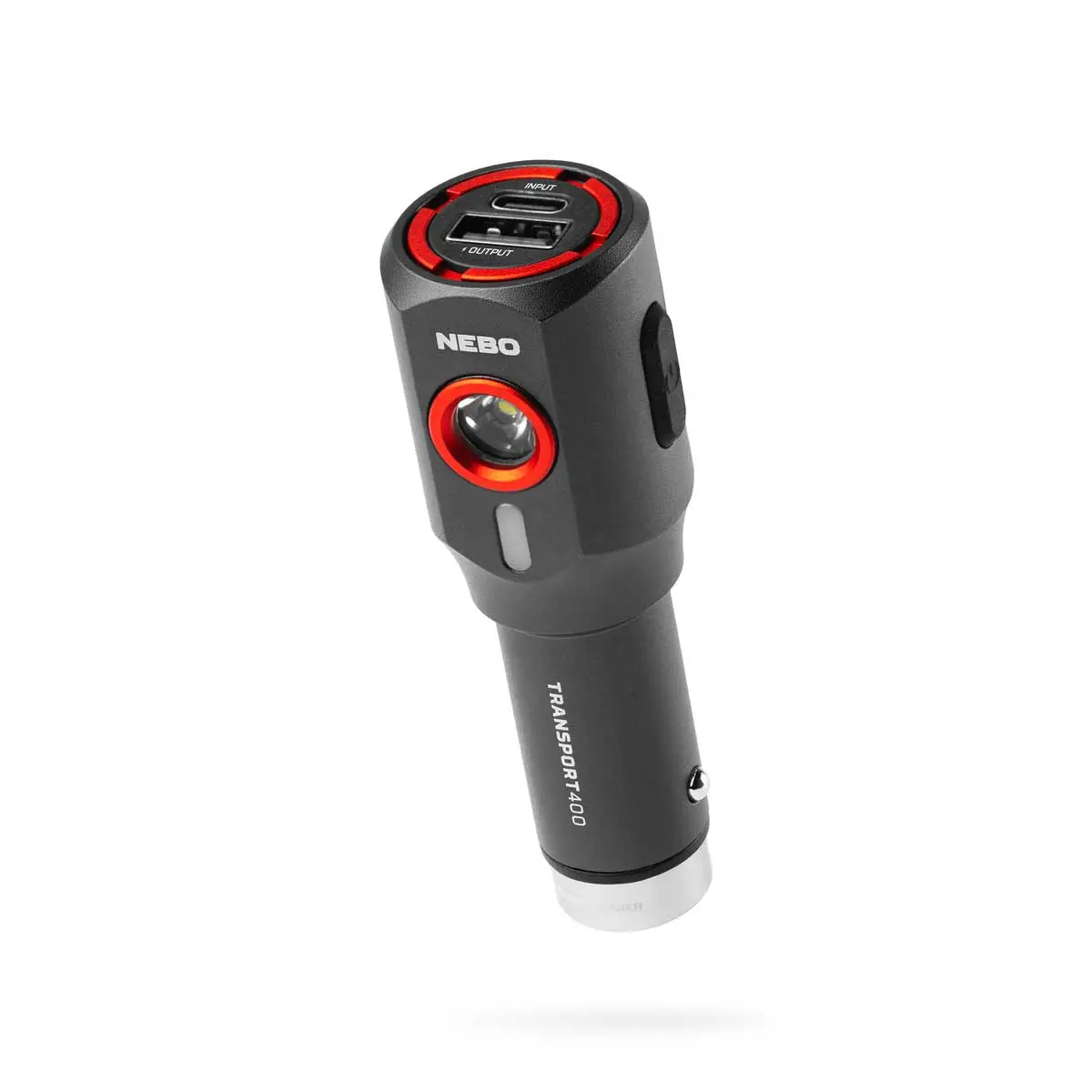 Transport 400 2-In-1 Car Charger & Flashlight 1