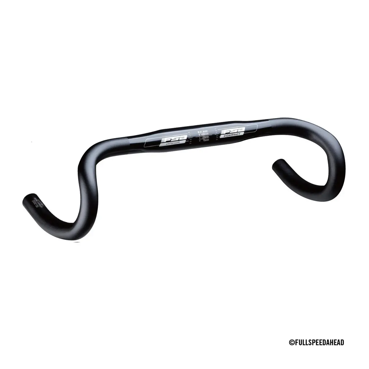 Omega Compact Alloy Handlebar - 400Mm 1