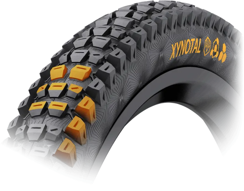 Xynotal Tire - 27.5 X 2.40, Tubeless, Folding, Black, Soft, Enduro Casing, E25 2