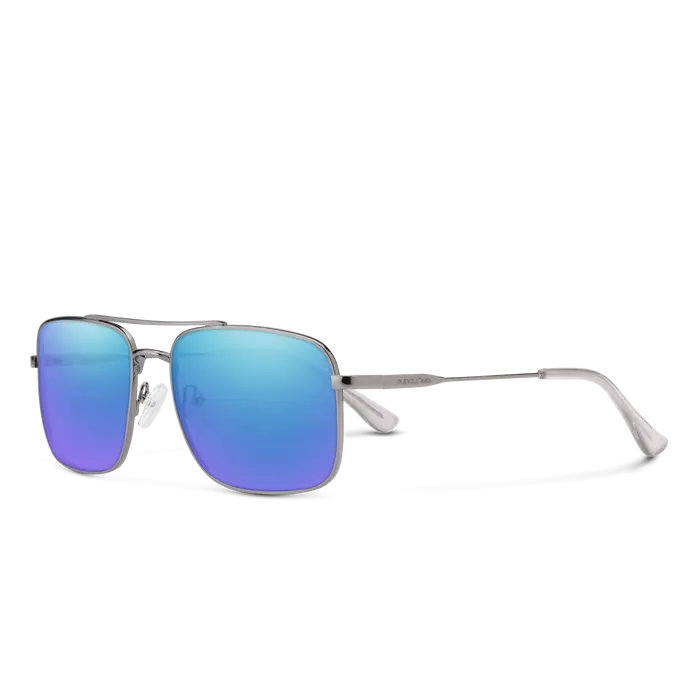 Payback - Gunmetal + Polarized Blue Mirror Lens 1
