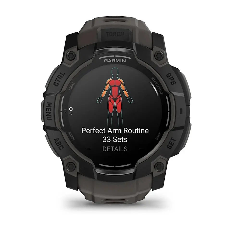 Instinct® 3 – 50 Mm, Amoled - Black With Charcoal Band 2