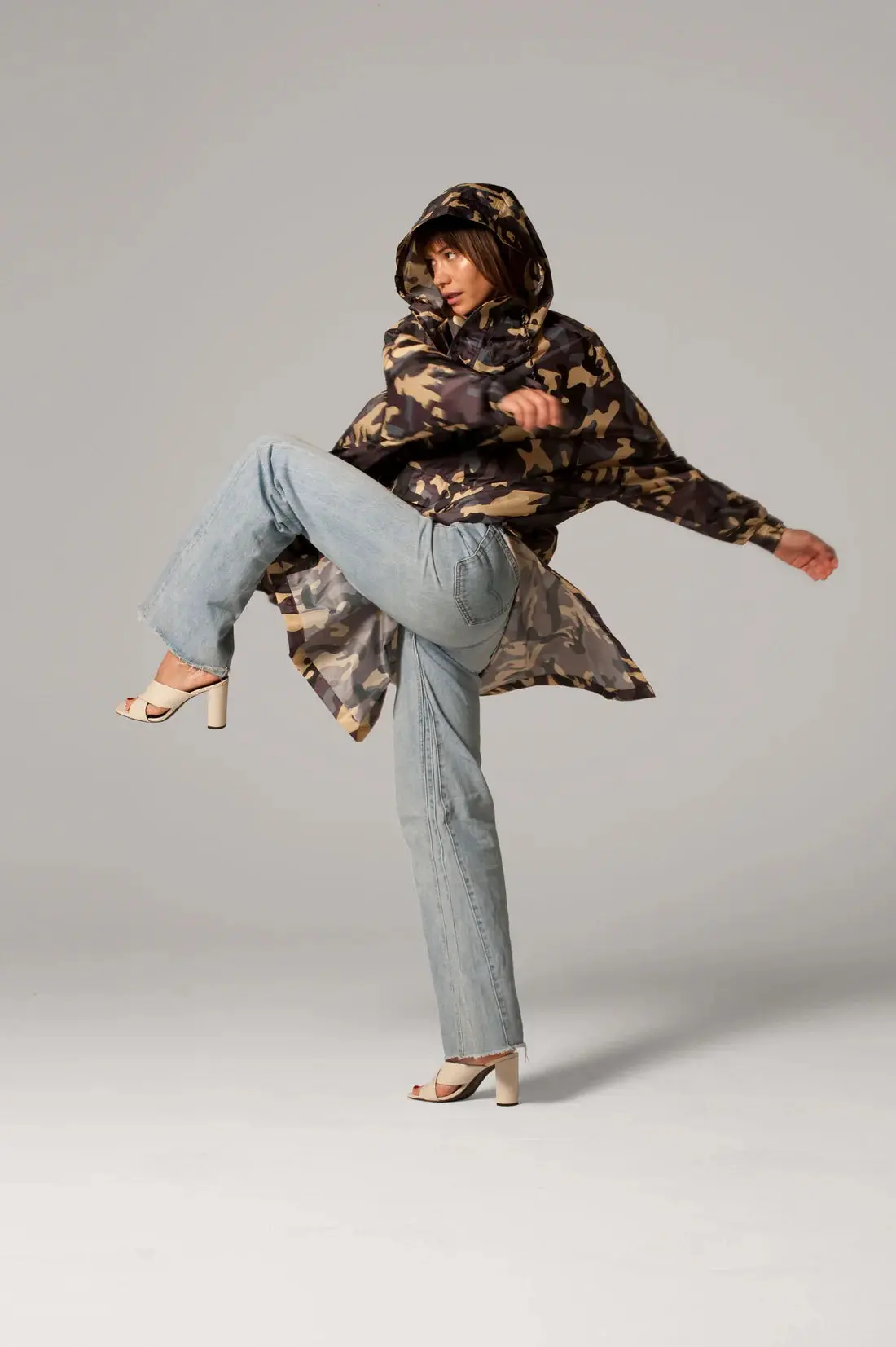 Camo - Rain Poncho 2