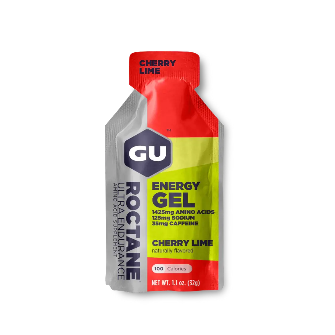 Roctane Energy Gel + Caffeine - Cherry Lime 1